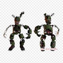 Five Nights At Freddy'S 3 Nightmare Iron on Heat Transfer Printing Vinyl Patches Sticker for Clothes DIY Appliques Washable Patches black