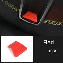 Steering wheel decorative patch For Porsche Macan Cayenne Panamera Car interior modification decoration raudona