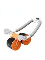 Plank pilvo ritininis ratas, skirtas Core Trainer alkūnės atraminiam automatiniam atšokimui 1PCS oranžinė