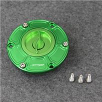 Gold CNC Motorcycle Keyless Gas Cap Fuel Tank Cap Cover For Aprilia Shiver 750 All raudona