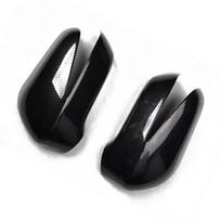 Applicable06-11Honda Civic Rearview Mirror Cover Reversing Frame Carbon Fiber Pattern Reflector Change Decorative Carbon fiber pattern-with