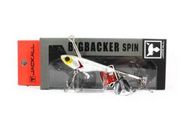 Jackall Big Backer Spin 40 grams 110 mm Sinking Lure Magma Silver (7151) black