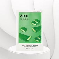 MISSHA Airy Fit Sheet Mask 1 vnt (8 rūšys) AUTENTIŠKA PARDUOTUVĖ green