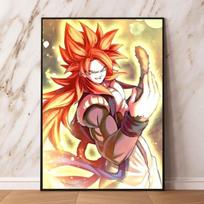 Printing on Canvas Goku Cuadros Best Gift Modular Painting Wall Decal Room Home Page Prints and Prints 21cm×30cm NoFrame