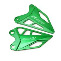 Motociklo pėdos kaiščio kulno apsauga, plėvelės laikiklio apsauga, skirta Kawasaki z400 Ninja 400 Z400 ninja400 Z400 green