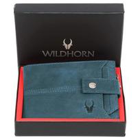 WildHorn Leather Wallet for Men | Ultra Strong Stitching | Handcrafted | Zip Wallet with 9 Card Slots |