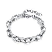 OPK Fashion Stainless Steel Bracelet sidabras