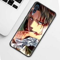 anime Attack On Titan dėklas, skirtas Samsung Galaxy A70 A50 A90 5G A40 A30 A20 A70s A10 s A20e A10e juodas silikoninis telefono Coque Samsung A10 brown
