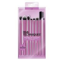 Real Techniques Everyday Eye Essentials Set 8 Pieces pink
