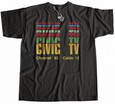 Civic Tv Unisex T-shirt Premium Videodrome InspireD S