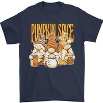Moliūgų prieskonių nykštukai Helovino unisex marškinėliai XXXXL brown