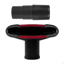 Dulkių siurblio žarnos adapteris nuo 32 mm iki 35 mm konversijos bloko šepetėlio galvutės komplektas black