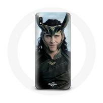 Dėklas, skirtas Samsung Galaxy A10 Loki Thor Ragnarok su šalmu, 1 sezonas juoda