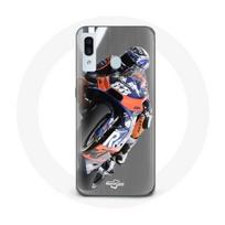 Case - Maniacase - Samsung Galaxy A30 - Black - Soft - Miguel Oliveira - Aprilia Moto GP 88 juoda