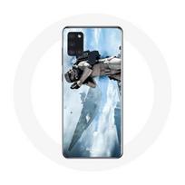 Coque Samsung Galaxy A21S Star Wars front de bataille