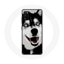 Coque Samsung Galaxy A41 Husky de Sibérie Yeux Bleus