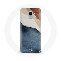 Coque pour Samsung Galaxy A6 2018 fond de texture abstraite