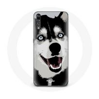 Coque pour Huawei P20 Husky de Sibérie Yeux Bleus