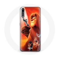 Coque pour Huawei p20 Le Roi Lion Simba et Mufasa
