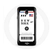Coque pour samsung galaxy J5 2017 Billet d'avion New York