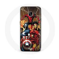 Coque pour Samsung Galaxy S6 edge Avengers invaders Anciens soldats