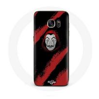 Coque pour Samsung Galaxy S6 Edge La casa de papel masque peinture