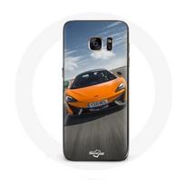 Coque pour Samsung Galaxy S6 edge Formule 1 McLaren Orange