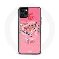 Dėklas iPhone 13 TWICE Raudonas Logotipas Plakatas What Is Love