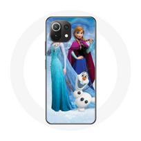 Coque pour Xiaomi Mi 11 Lite La Reine Des Neiges Elsa Anna Olaf