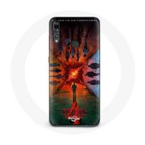 Coque pour Huawei P30 Lite Stranger Things Saison 4 Affiche Equipages de la Nouvelle Théorie