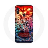 Coque pour Xiaomi Redmi Note 5 AI Dual Camera Stranger Things Teaser Saison 4 Affiche Personnages Ar