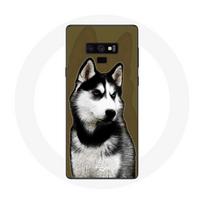 Coque pour Samsung Galaxy Note 9 Husky de Sibérie
