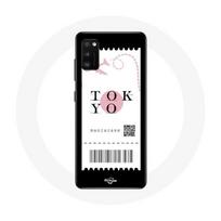 Coque pour Oppo A16 Billet d'avion tokyo Japon