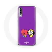 Coque pour Samsung Galaxy A70 BTS Bangtan Sonyeondan BT21 Tata V Chimmy Jimin