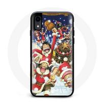 Dėklas iPhone X One Piece Kalėdų diena Anime Manga