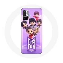Coque pour Xiaomi Redmi Note 10 5G BTS TinyTAN Animation Affiche RM Jin Suga J-Hope Jimin Jungkook Et V