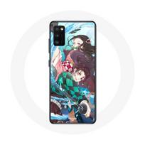 Coque pour Samsung Galaxy S20 Plus Tanjiro et Nezuko Demon Slayer Kimetsu no Yaiba Anime