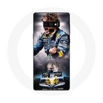 Coque pour Samsung Galaxy Note 9 Formule 1 Fernando Alonso Pilote F1