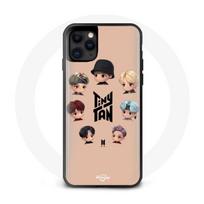 Coque pour Iphone 13 Mini BTS TinyTAN Animation Affiche RM Jin Suga J-Hope Jimin V Et Jungkook