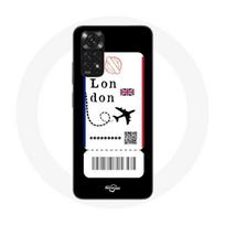 Coque pour Xiaomi Redmi Note 11S Billet d'avion London