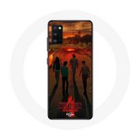 Coque pour Samsung Galaxy S20 Plus Stranger Things Saison 4 Affiche Art Equipages de la Nouvelle Thé