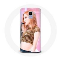 Coque pour Samsung Galaxy A6 2018 Blackpink Born Pink Affiche Teaser Rosé Shut Down Fancam