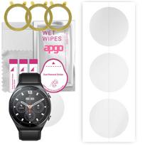 3x apgo Hydrogel Screen Protector for Xiaomi Watch S1, Hydrogel Film, with positioning layer easy installation