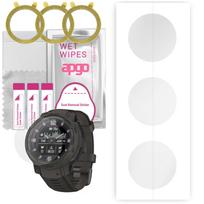 3x apgo Hydrogel ekrano apsauga, skirta Garmin Instinct Crossover, hidrogelio plėvelė, su pozicionavimo sluoksniu, kurį lengva montuoti