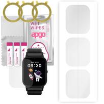 3x apgo Hydrogel Screen Protector for Garett Kids Tech 4G, Hydrogel Film, with positioning layer easy installation