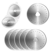 10pcs New 45mm Rotary Cutters Refill Blades Sewing Quilting Fits Olfa Fiskars white