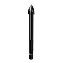 Legiruotojo plieno trikampio stiklo keraminių plytelių gręžimo antgalis skylių perforatorius medienos apdirbimo įrankis 6mm
