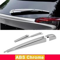 ABS automobilio galinio valytuvo apdailos dangtelio lango valytuvų lipdukai, skirti Toyota C-HR CHR 2016 2017 2018 automobilių stiliaus priedams ABS Chrome