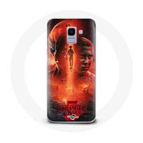 Coque pour Samsung Galaxy J6 2018 Stranger Things Affiche Série Saison 5 - Maniacase