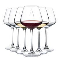 6pcs Wine Glasses 20 Oz Large Crystal Clear Burgundy Wine Glasses Perfect For Red Wine Tasting Wedding Party Anniversary Festivals Home And Gifts Dish Set Of 6